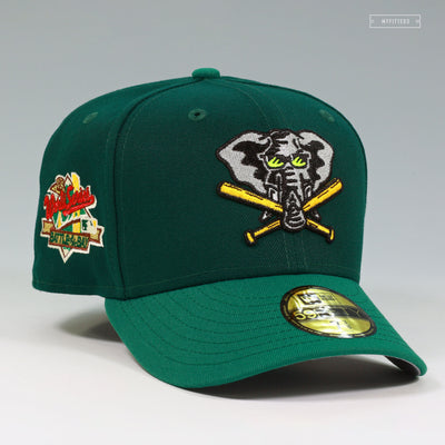 OAKLAND ATHLETICS 1989 WORLD SERIES BATTLE OF THE BAY STOMPER NEW ERA FITTED CAP