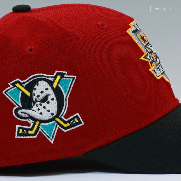 ANAHEIM MIGHTY DUCKS 2002 NHL ALL-STAR GAME THE WORLD NEW ERA FITTED CAP