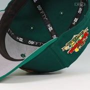 OAKLAND ATHLETICS 1989 WORLD SERIES BATTLE OF THE BAY STOMPER NEW ERA FITTED CAP