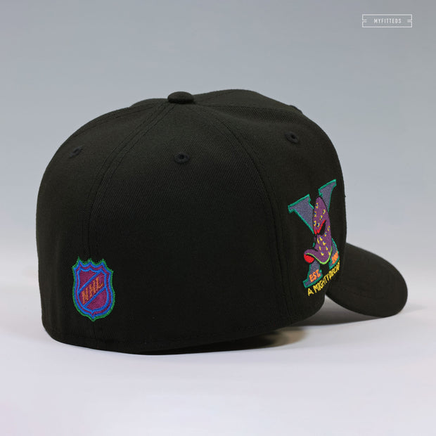 ANAHEIM MIGHTY DUCKS A MIGHTY DECADE ZELDA MAJORA'S MASK INSPIRED NEW ERA FITTED CAP