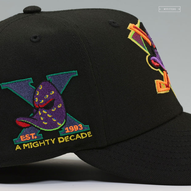 ANAHEIM MIGHTY DUCKS A MIGHTY DECADE ZELDA MAJORA'S MASK INSPIRED NEW ERA FITTED CAP