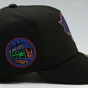 NEW YORK KNICKS 2025 NBA ALL-STAR GAME ETCH ART ZELDA MAJORA'S MASK INSPIRED NEW ERA CAP