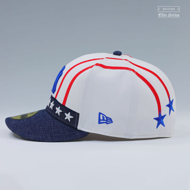 NEW YORK YANKEES 75TH WORLD SERIES AMERICANA ELITE SERIES NEW ERA FITTED CAP