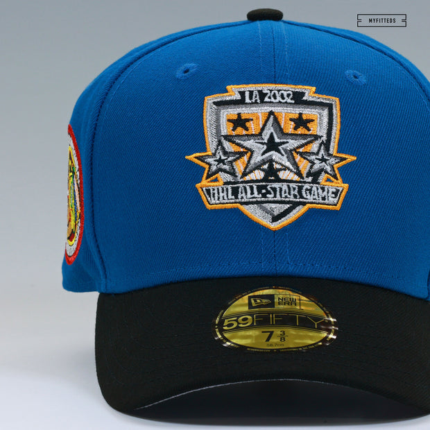 CHICAGO BLACKHAWKS 2002 NHL ALL-STAR GAME NORTH AMERICA NEW ERA FITTED CAP