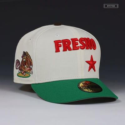 FRESNO GRIZZLIES GROWLIFORNIA CALI DUNK SB HEINEKEN INSPIRED NEW ERA FITTED CAP