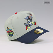 MEMPHIS REDBIRDS 2019 TRIPLE-A CHAMPIONSHIP ROCKEY THE ROCKIN' REDBIRD MASCOT NEW ERA HAT