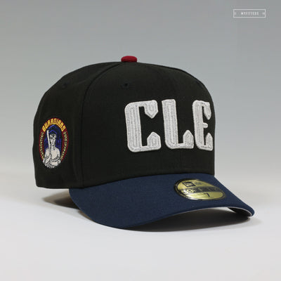 CLEVELAND GUARDINAS CITY CONNECT GLOW IN THE DARK CLE NEW ERA FITTED CAP