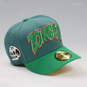 ZOMBIES ATE MY NEIGHBORS SNES GAME INSPIRED EMERALD GREEN NEW ERA FITTED CAP