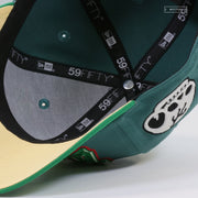 ZOMBIES ATE MY NEIGHBORS SNES GAME INSPIRED EMERALD GREEN NEW ERA FITTED CAP