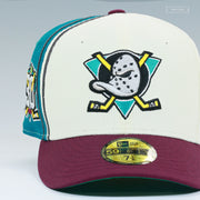 ANAHEIM MIGHTY DUCKS 30TH ANNIVERSARY DIAGONAL BLOCK HOME JERSEY NEW ERA CAP