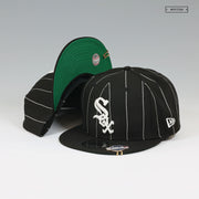 CHICAGO WHITE SOX 2005 WORLD SERIES CAP BYTES PINSTRIPE NEW ERA SNAPBACK