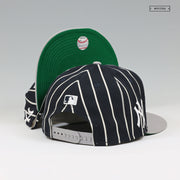 NEW YORK YANKEES ALTERNATE PRINTED PINSTRIPES NEW ERA 9FIFTY SNAPBACK HAT