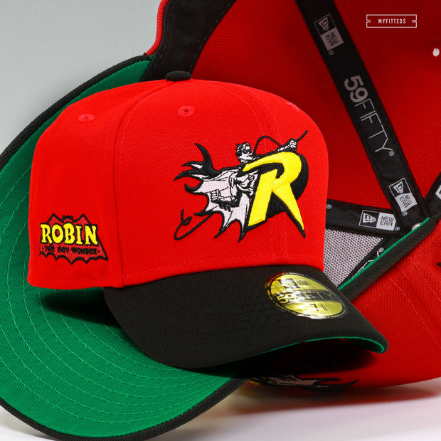 ROBIN, THE BOY WONDER™ #1 DC COMICS® GLOW IN THE DARK NEW ERA FITTED CAP