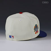 LOS ANGELES DODGERS 100TH ANNIVERSARY OFF WHITE ORNATE NEW ERA FITTED CAP