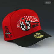 SAN JOSE EARTHQUAKES SINCE 1974 SCARLET JET BLACK NEW ERA FITTED CAP
