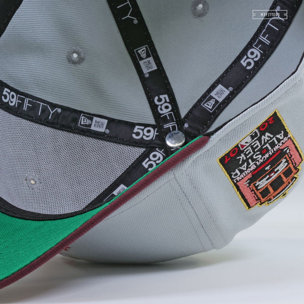 SAN FRANCISCO GIANTS 2007 MLB ALL-STAR GAME SCRIBBLE DOODLE NEW ERA FITTED CAP