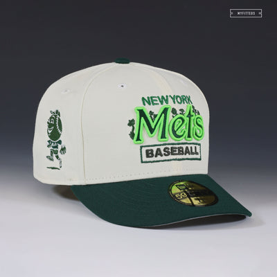 NEW YORK METS BASEBALL THE MET NYC INSPIRED OFF WHITE NEW ERA FITTED CAP