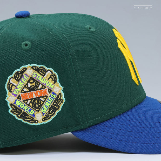 NEW YORK YANKEES 1939 WORLD SERIES WELCOME TO NEW YORK CENTRAL PARK NEW ERA FITTED CAP