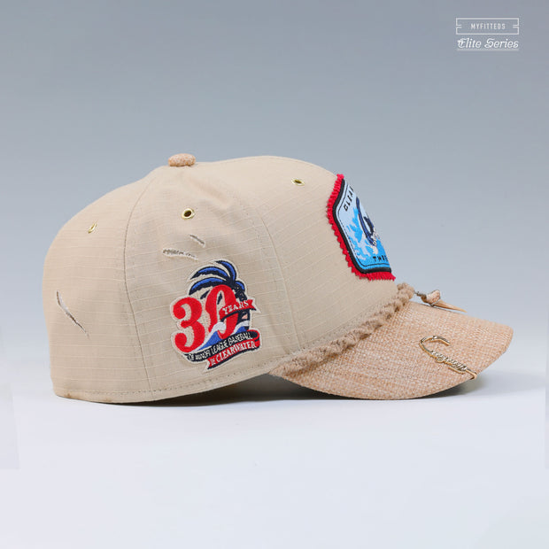 CLEARWATER THRESHERS 30TH ANNIVERSARY SHARK TOOTH AND HOOK JAWS INSPIRED ELITE SERIES NEW ERA FITTED CAP