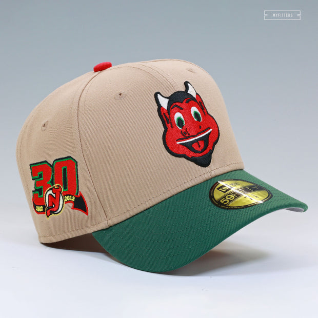 NEW JERSEY DEVILS 30TH ANNIVERSARY FREDDY KRUEGER SB INSPIRED NEW ERA FITTED CAP