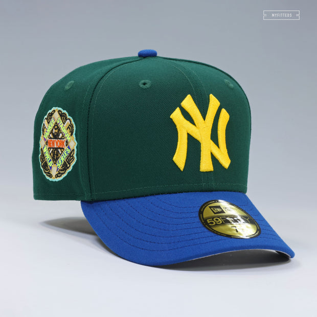 NEW YORK YANKEES 1939 WORLD SERIES WELCOME TO NEW YORK CENTRAL PARK NEW ERA FITTED CAP