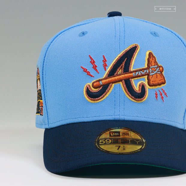 ATLANTA BRAVES 2000 ALL-STAR GAME ATLANTA THRASHERS COLORS NEW ERA FITTED CAP