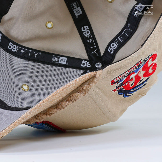 CLEARWATER THRESHERS 30TH ANNIVERSARY SHARK TOOTH AND HOOK JAWS INSPIRED ELITE SERIES NEW ERA FITTED CAP