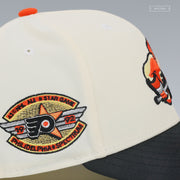 PHILADELPHIA FLYERS BROAD STREET BULLIES OFF WHITE NEW ERA FITTED CAP