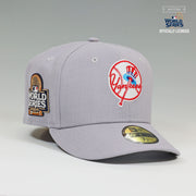 NEW YORK YANKEES 2024 WORLD SERIES YANKEE GRAY ALTERNATE NEW ERA FITTED CAP