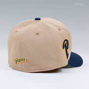 SAN DIEGO PADRES RETRO CHAIN STITCHED ENGLISH MUFFIN NEW ERA FITTED CAP