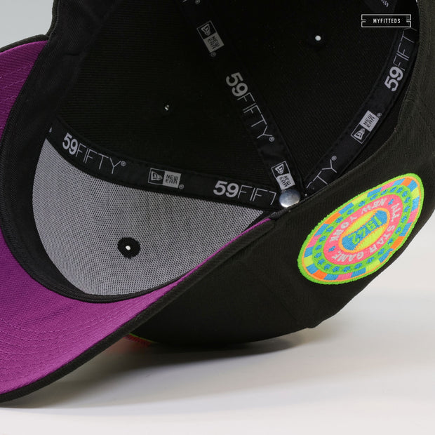 NEW YORK YANKEES 1942 ALL-STAR GAME BLACK LIGHT PACK GRADIENT GRAFFITI NEW ERA FITTED CAP