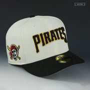 PITTSBRUGH PIRATES TURN OF THE MILLENNIUM OFF WHITE NEW ERA FITTED CAP