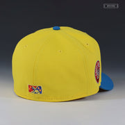 AKRON RUBBERDUCKS X BARBERTON FRIED CHICKEN AND HOT RICE POLLOS HERMANOS NEW ERA HAT