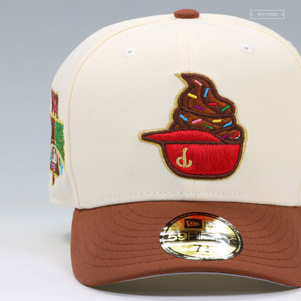PHILADELPHIA PHILLIES 1996 MLB ALL-STAR GAME CHOCOLATE ICE CREAM NEW ERA FITTED CAP