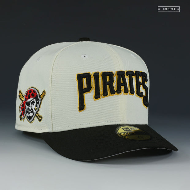 PITTSBRUGH PIRATES TURN OF THE MILLENNIUM OFF WHITE NEW ERA FITTED CAP