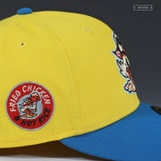 AKRON RUBBERDUCKS X BARBERTON FRIED CHICKEN AND HOT RICE POLLOS HERMANOS NEW ERA HAT