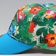 UNIVERSITY OF HAWAI'I RAINBOW WARRIORS FLORAL PARADISE RETRO NEW ERA FITTED CAP