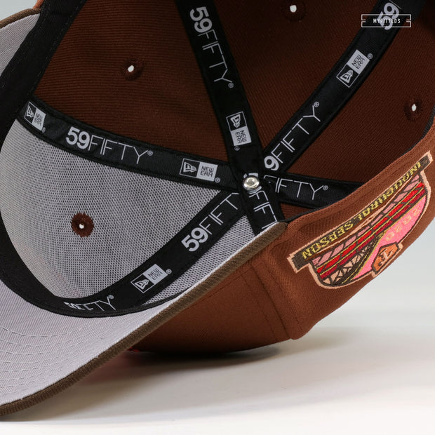 TEXAS RANGERS 2020 INAUGURAL SEASON TEXAS PORTERHOUSE MEDIUM RARE NEW ERA FITTED CAP