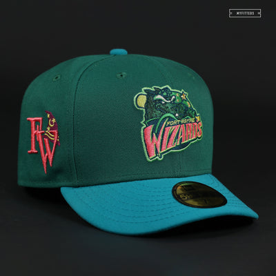 FORT WAYNE WIZARDS THE EMBASSY BASED NEW ERA FITTED CAP