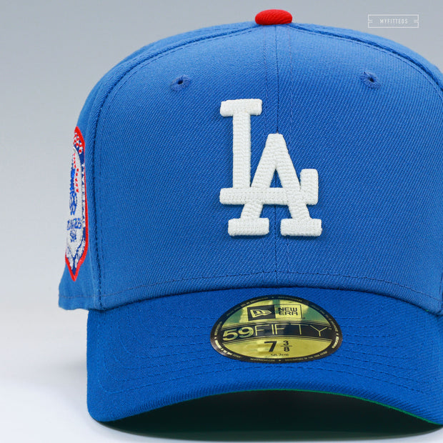 LOS ANGELES DODGERS 1984 OLYMPIC BASEBALL DODGER STADIUM BLUE 2 TONE NEW ERA CAP