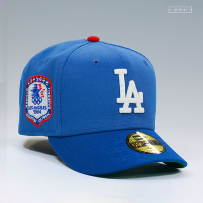 LOS ANGELES DODGERS 1984 OLYMPIC BASEBALL DODGER STADIUM BLUE 2 TONE NEW ERA CAP