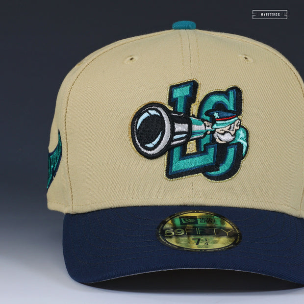 LAKE COUNTY CAPTAINS SCOUT PACK SEATTLE MARINERS COLORS NEW ERA FITTED CAP