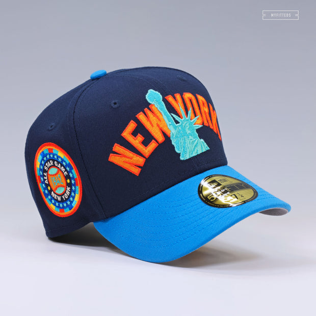 NEW YORK YANKEES 1942 MLB ALL-STAR GAME 2026 FIFA™ WORLD CUP™ POSTER INSPIRED NEW ERA FITTED CAP