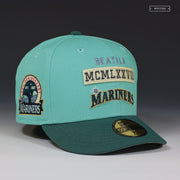 SEATTLE MARINERS 30TH ANNIVERSARY STACKED EST. MCMLXXVII NEW ERA FITTED CAP