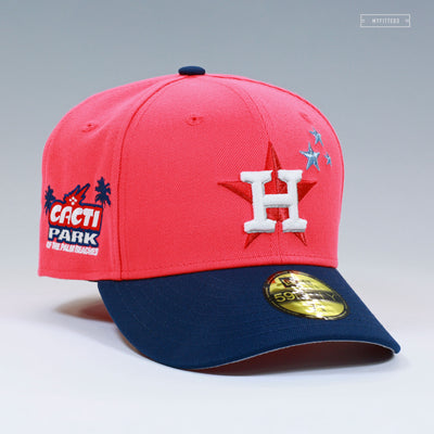 HOUSTON ASTROS CACTI PARK OF THE PALM BEACHES TRAVIS SCOTT NEW ERA FITTED CAP