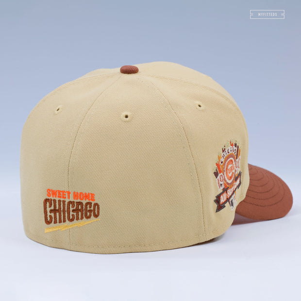 CHICAGO CUBS 1990 MLB ALL-STAR GAME GOLDEN GRAHAMS INSPIRED NEW ERA FITTED CAP