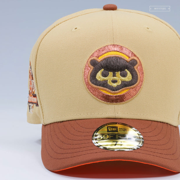 CHICAGO CUBS 1990 MLB ALL-STAR GAME GOLDEN GRAHAMS INSPIRED NEW ERA FITTED CAP
