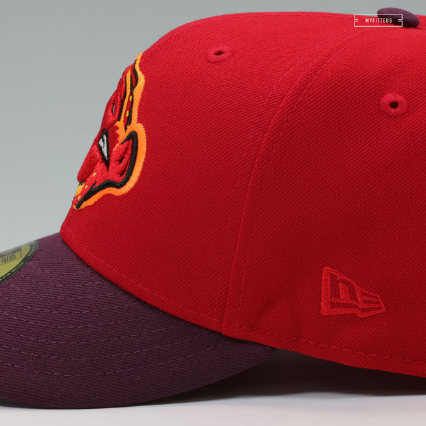 LEHIGH VALLEY IRON PIGS™ X HOT TAMALES® NIGHT CO-BRANDED FIRED UP NEW ERA FITTED CAP