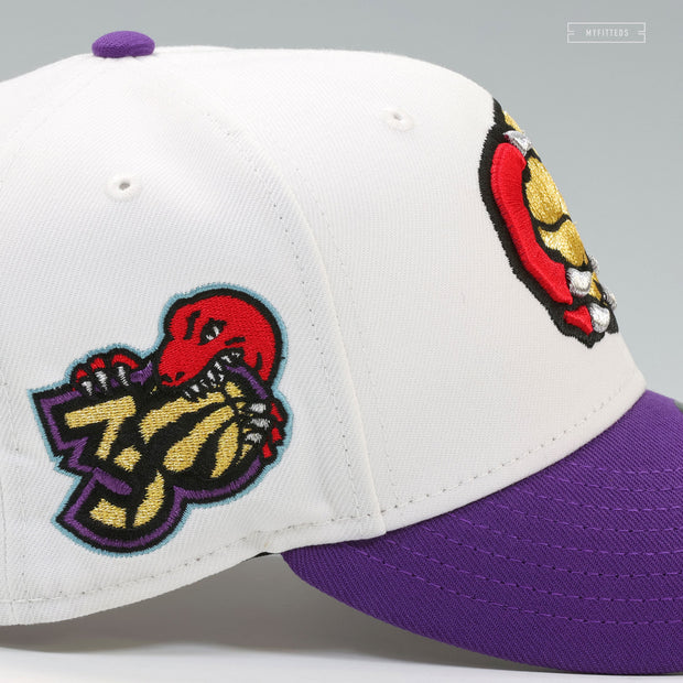 TORONTO RAPTORS 30TH ANNIVERSARY RETRO VINCE CARTER JERSEY INSPIRED NEW ERA FITTED CAP