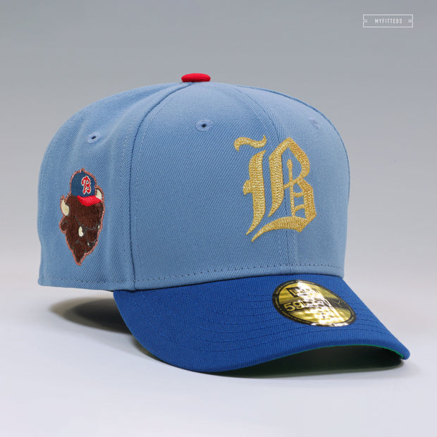 BUFFALO BISONS 1985 RETRO MEMORIES OF THE BISON PAST NEW ERA FITTED CAP